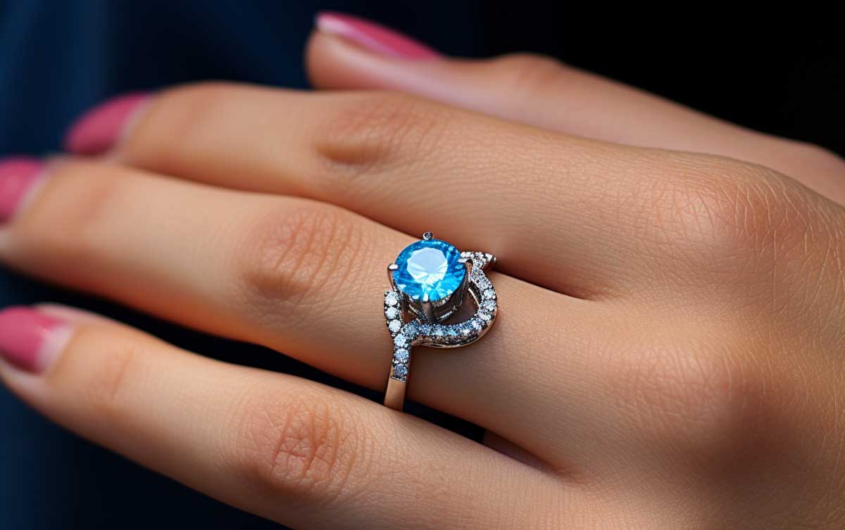 Aquamarine engagement ring meaning
